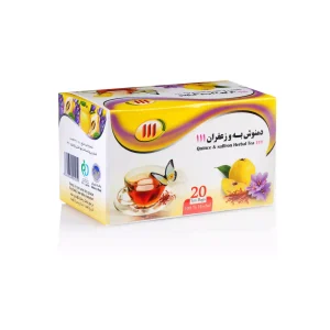 دمنوش به و زعفران صنایع غذایی111