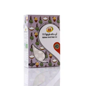آرد دانه کینوا 111 مناسب برای تهیه انواع شیرینی و دسر رژیمی و بدون گلوتن
