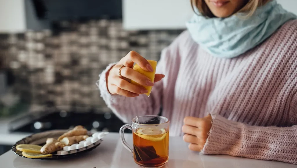 دمنوش برای گرفتگی صدا و سرفه
