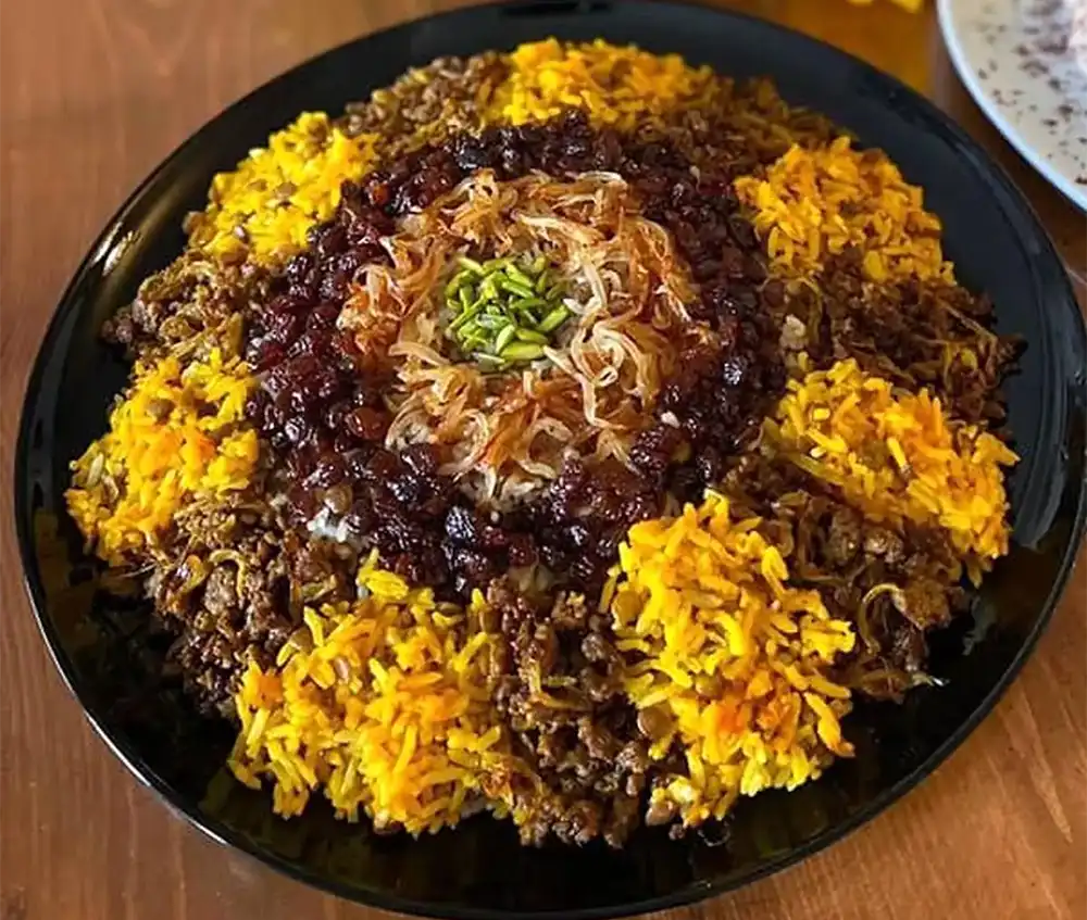 طرز تهیه عدس پلو ساده برای 4 نفر