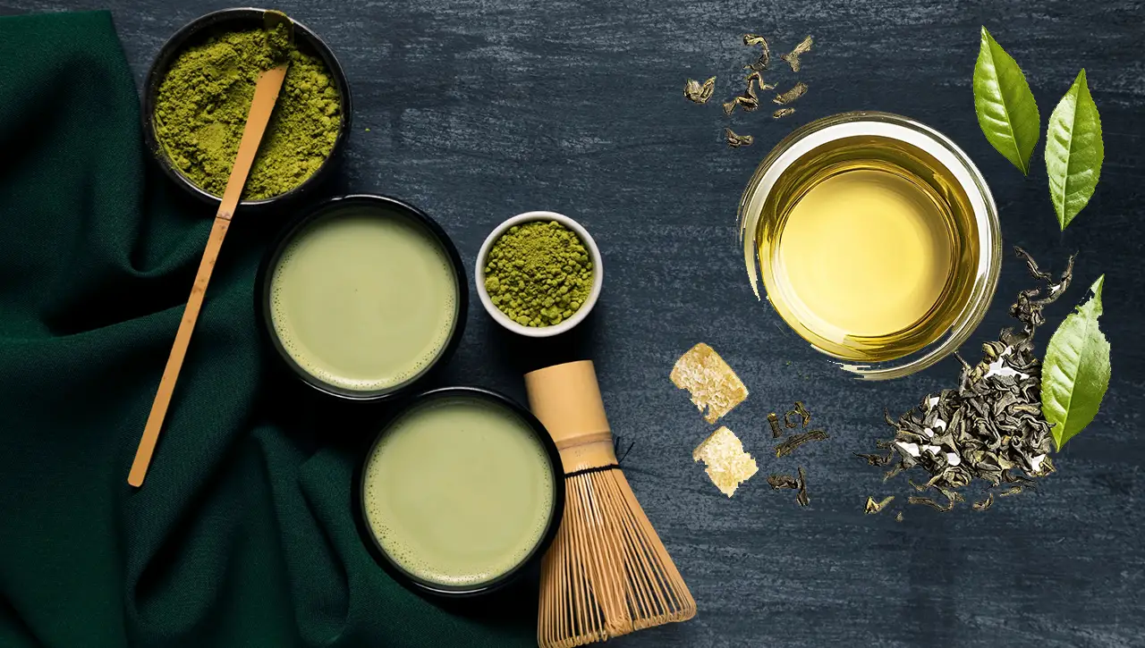 تفاوت چای سبز و ماچا